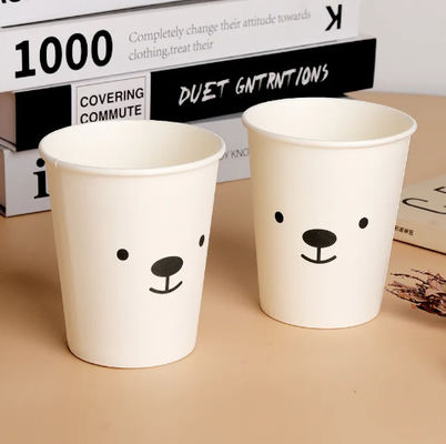 Одноразовый PLA покрытый 9oz 250ml Single Paper Cup можно настроить